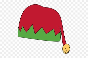 Elf Clipart Green Santa Hat - Christmas Elf Hat Clipart