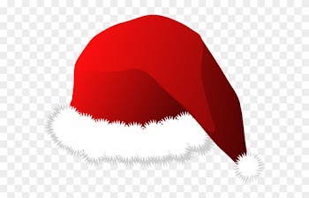 Elf Hat Transparent Background Clipart - Santa Claus Cap Vector