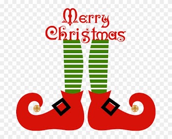 Elf Shoes Clipart Clipart Kid - Merry Christmas Elf Clipart