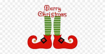 Elf Shoes Clipart Clipart Kid - Merry Christmas Elf Clipart