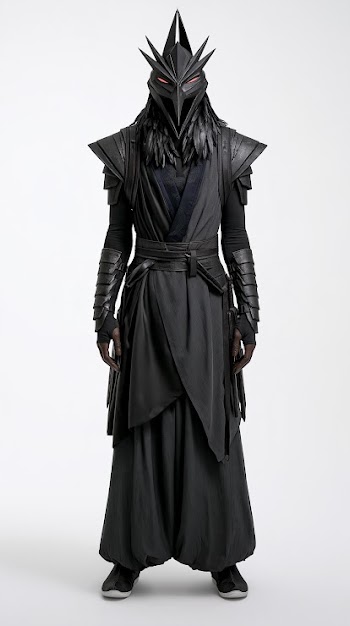 Elite Shadow Agent in Modern Hanfu