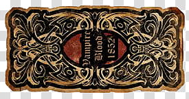 Elixirs s, Vampire Blood  trading card transparent background PNG clipart
