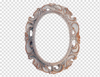Ellipse frame Circle, Wood frame 04 transparent background PNG clipart