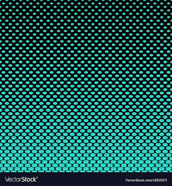 Ellipse pattern halftone background vector image