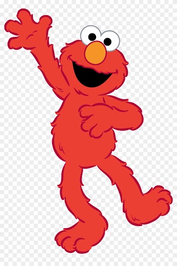 Elmo Cookie Monster Grover Oscar The Grouch Clip Art - Sesame Street - Pin The Nose On Elmo Game