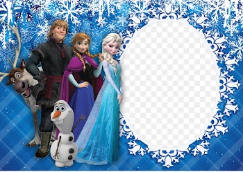 Elsa Anna Picture Frames Frozen Film Series Disney Princess - Frozen Frame Png 