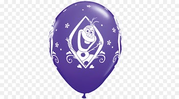 Elsa Balloon Olaf Frozen Qualatex Birthday Bold Dots - elsa 
