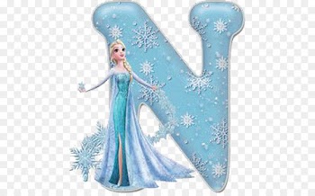 Elsa Olaf Anna Letter B - elsa 