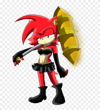 Elsie The Hedgehog By Daft Punk Girl2 On Deviantart - Red Girl Hedgehog