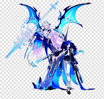 Elsword Anime Elesis YouTube Chibi, Anime transparent background PNG clipart