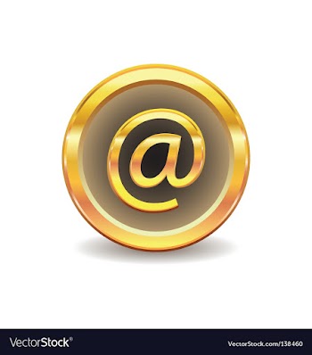 Email sign vector image