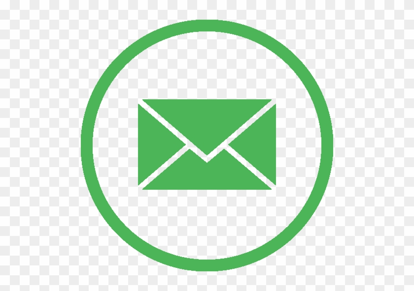 Email Support Icon - Email Icon Green Png
