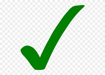 Embed This Clipart - Green Check Mark Transparent