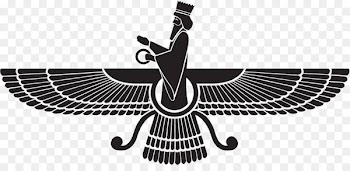 Emblem of Iran Persian Empire Faravahar Zoroastrianism - iran 