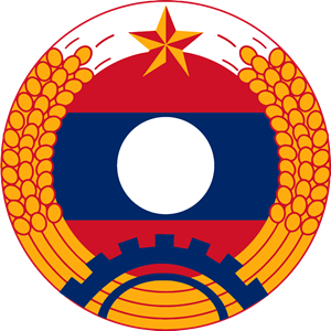 Emblem of Lao People's Army Logo Vector