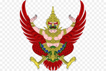 Emblem of Thailand Garuda Flag of Thailand National emblem - Thai Buddhism 