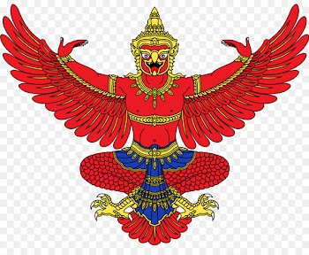 Emblem of Thailand Symbol Garuda Flag of Thailand - thailand 