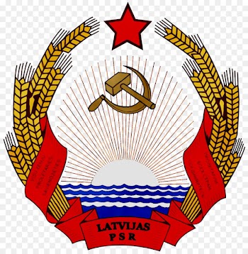 Emblem of the Latvian Soviet Socialist Republic Republics of the Soviet Union Coat of arms of Latvia -  