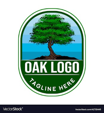 emblem tree logo design