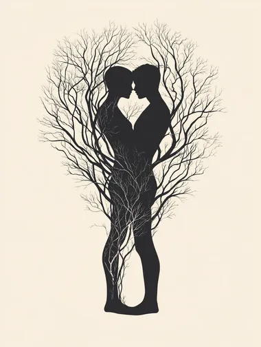 Embracing Lovers Merging with Nature Embracing Lovers Merging with Nature