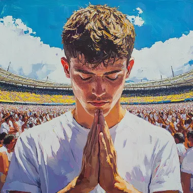 Embracing Peace: A Prayer for Unity at Maracana Stadium Embracing Peace: A Prayer for Unity at Maracana Stadium