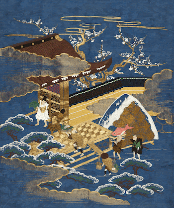 Embroidered Fukusa (1800-1900). Original public | Free Photo Illustration - rawpixel