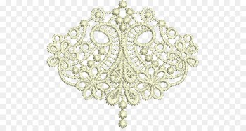 Embroidery Brussels lace Pattern Satin stitch - dantel filigree 