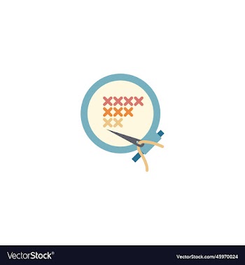 embroidery creative icon from handmade icons