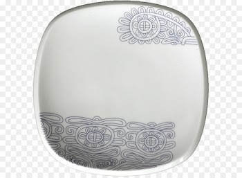 Embroidery, Folk Art, Kalocsa, White, Plate PNG