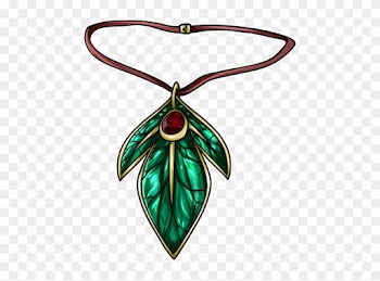 Emerald Leaf Necklace By Wyngrew - Stock Photography