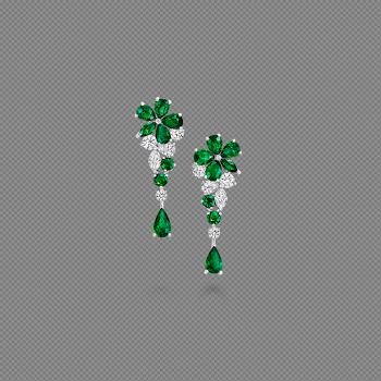 Emerald PNG Background Image