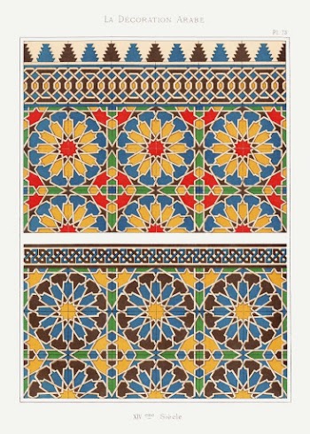Emile Prisses d&rsquo;Avennes pattern, plate | Free Photo - rawpixel