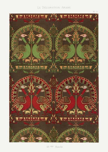 Emile Prisses d&rsquo;Avennes pattern, plate | Free Photo - rawpixel
