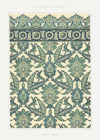 Emile Prisses d&rsquo;Avennes pattern, plate | Free Photo - rawpixel