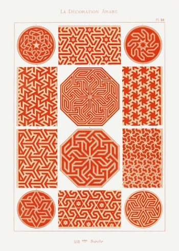 Emile Prisses d&rsquo;Avennes pattern, plate | Free Photo - rawpixel