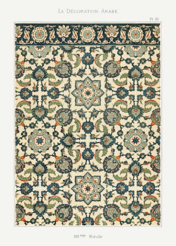 Emile Prisses d&rsquo;Avennes pattern, plate | Free Photo - rawpixel