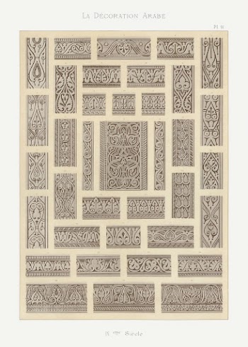 Emile Prisses d&rsquo;Avennes pattern, plate | Free Photo - rawpixel