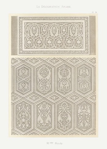 Emile Prisses d&rsquo;Avennes pattern, plate | Free Photo - rawpixel
