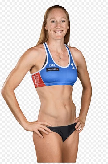 Emily Day Torrance Sports bra Association of Volleyball Professionals - volleyball 