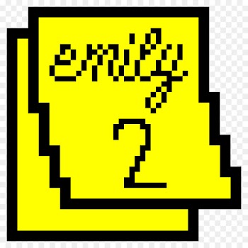 Emily Is Away Too, Emily Is Away, Kyle Seeley, Yellow, Text PNG