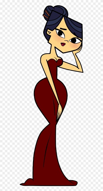Emma Prom Dress Png Request By Evaheartsart On Deviantart - Total Drama Girl In A Dress