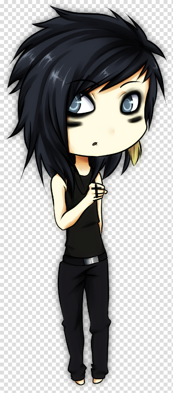 Emo Girl Transparent Image