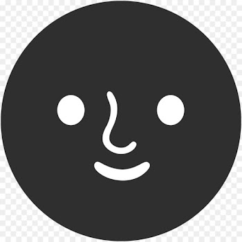 Emoji Android Nougat Moon - half moon 