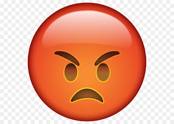 Emoji Anger Smiley Emoticon Icon - Angry Emoji PNG Photo 