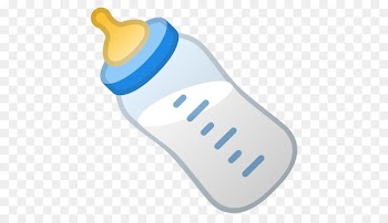 Emoji Baby Bottles Infant Computer Icons - baby drool on the bottle 