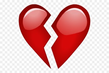 Emoji Broken heart Emoticon Symbol - broken heart 