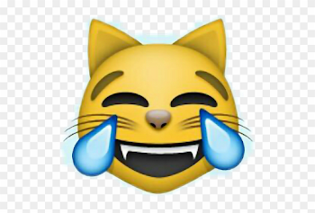 Emoji Cat Funny Happy Laugh Kjapa Riverdale Lol Swag - Laughing ...