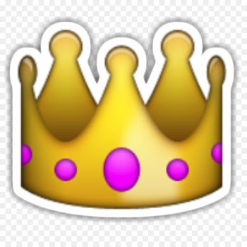 Emoji Crown Sticker Desktop Wallpaper - Emoji 