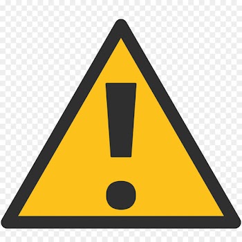 Emoji Danger Sign Text messaging Symbol SMS - Warning Sign 