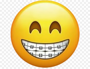 Emoji Dental braces Dentistry Emoticon Sticker - Emoji 